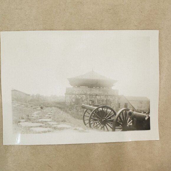 Vintage 1946 Photo Album Niagara Falls New York & Canada Clippings Cars Trolley - Picture 15 of 16